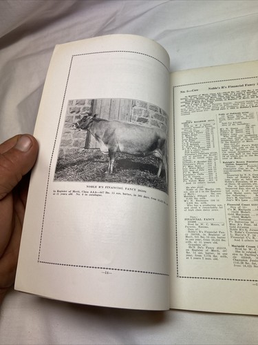1923 Auction Sale Summit Farm Jersey Cattle Cow Booklet Muskogee OK Oklahoma - Picture 13 of 20