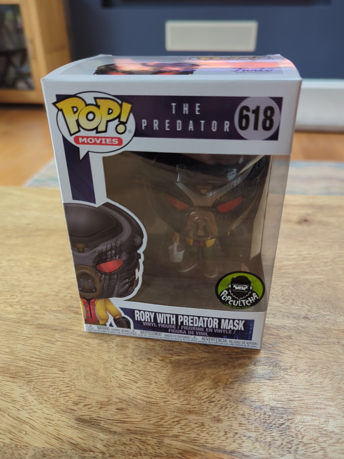 The Predator Funko Pop - Rory Con Máscara De Depredador - 618