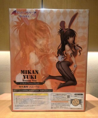 ToloveるMIKAN YUKI Bunny Ver.1/4スケールフィギュア To LOVE Ru Darkness Yuki MikanBunny Ver 1/4 Scale Figure - YouTube