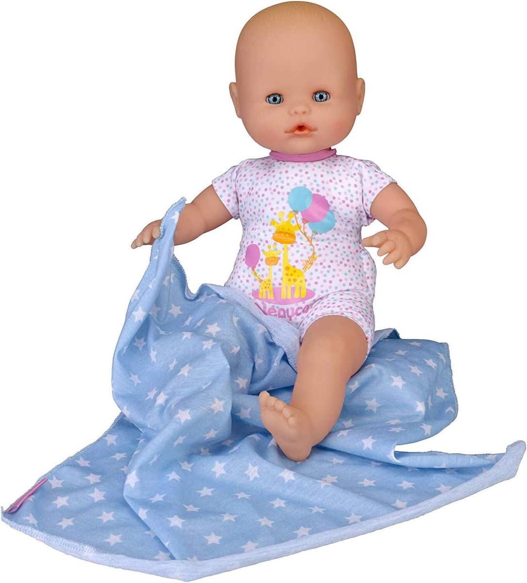 NENUCO Newborn, Baby Doll with Baby Sounds, Assorted Colors