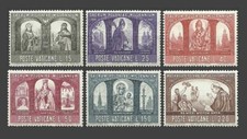 Vatican City Stamps 1966 The 1000th Anniversary of Christianity - MNH