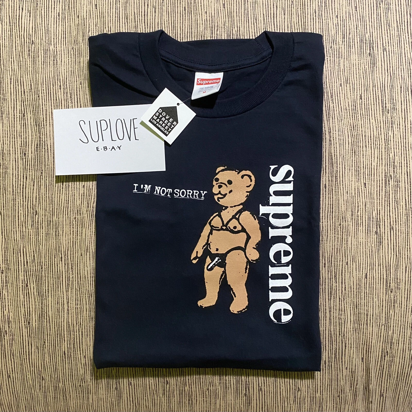 Tee shirt Supreme Im Not Sorry   Marine