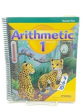 Abeka Arithmetic 1 Teacher Key - Second Editi...