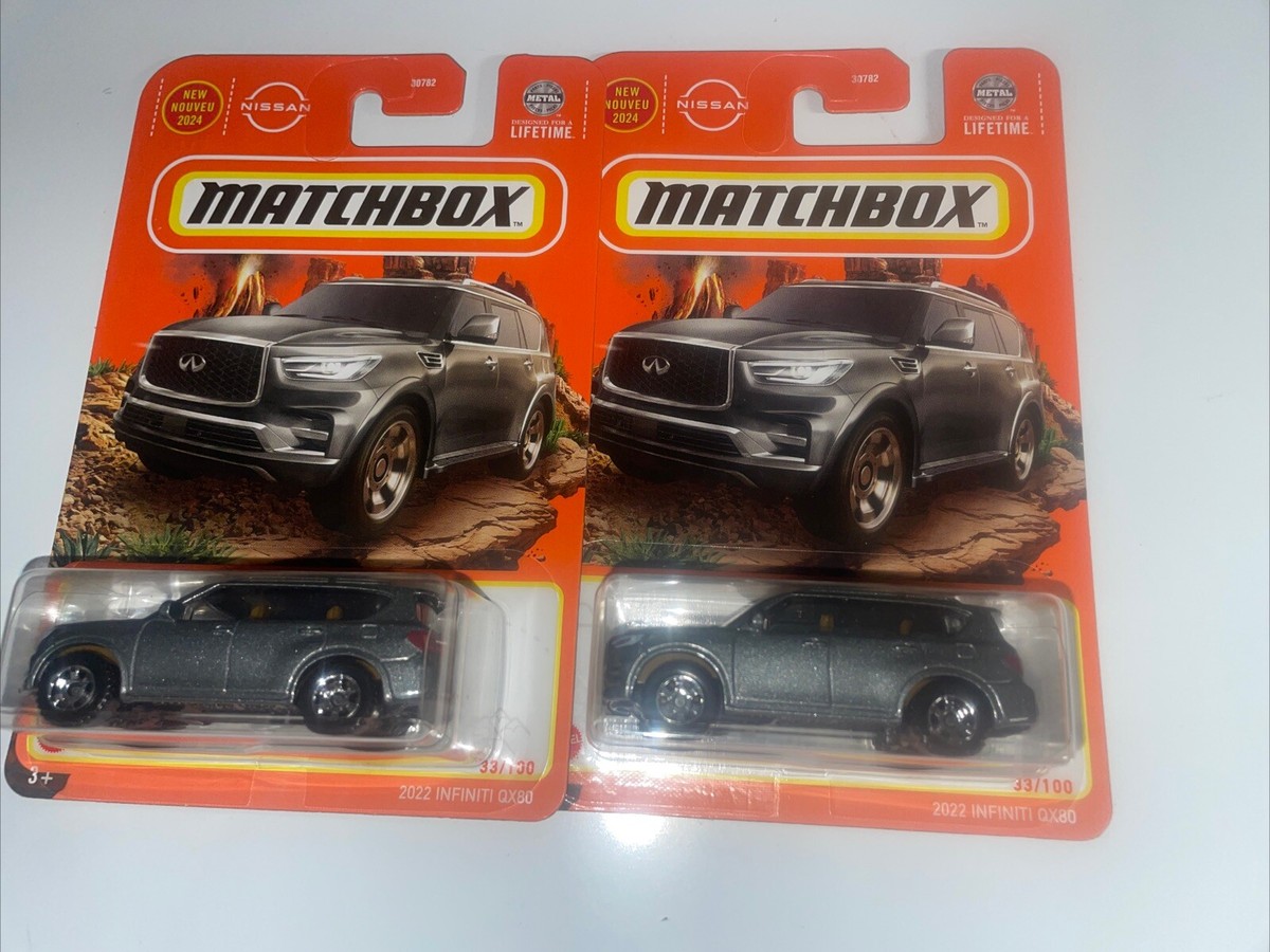 Matchbox - 2024 Series Car - Gray 2022 INFINITI QX 80 Lot 2 | eBay