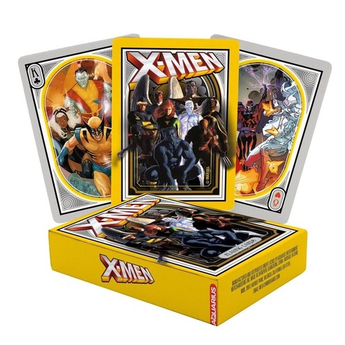 Marvel X-Men (Wolverine Storm Beast Cyclops Magneto) Playing Cards by AQUARIUS