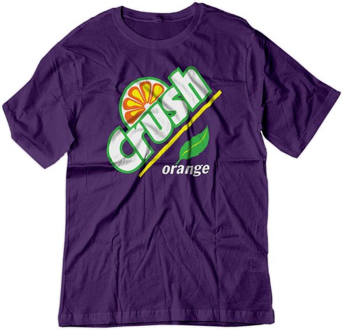 BSW Youth Orange Crush Carbonated Soda Beverage Vintage Shirt - Picture 13 of 18