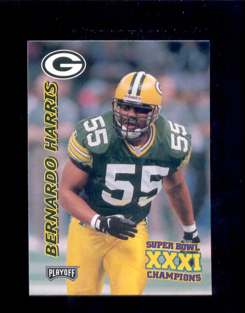1997 Playoff BERNARDO HARRIS Green Bay Packers Super Bowl XXXI