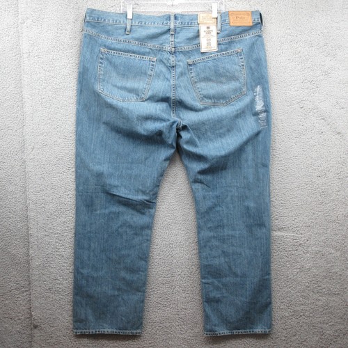 Polo Ralph Lauren Hampton Relaxed Straight Denim Jeans Pants Mens 46Bx32 - Picture 6 of 10