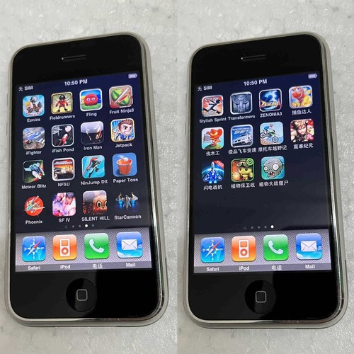 original Apple iPhone 1st Generation 8GB unlocked 2G GSM IOS 3 jailbroken games - Picture 7 of 9