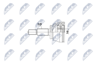 NPZ-RE-057 Nty Gelenksatz, Antriebswelle FüR Renault