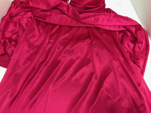 Womens Hot Pink Prom Dress Size 5 Blondie Nites by Linda Bernell - Picture 10 of 10