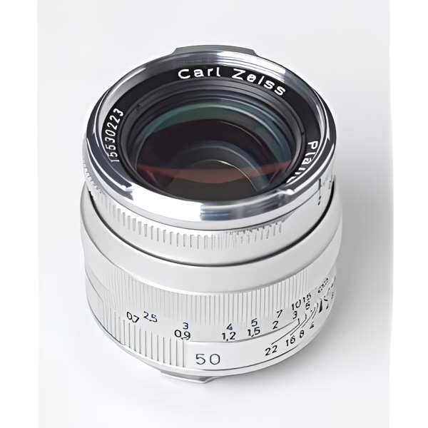 Carl Zeiss Planar T* 50mm F2 ZM for Leica M System Lens Silver