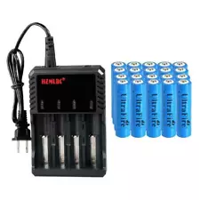 UltraFire 14500 Battery 1800mAh Li-ion 3.7V Rechargeable Cell For Flashlight lot