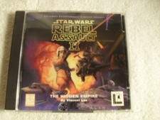 Rare Star Wars Rebel Assault II The Hidden Empire Pc Computer Video Game