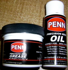 Penn Reel Grease 2 oz and Penn Oil 2 oz Combo