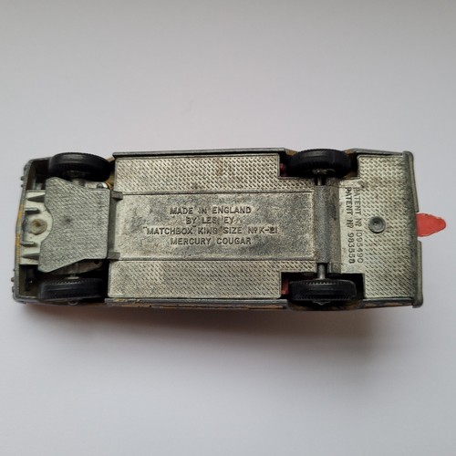 Lesney Matchbox King Size K21 Mercury Cougar - Picture 8 of 8