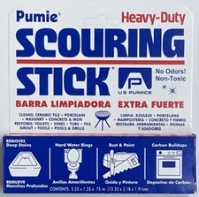 Pumie HDW Heavy Duty Scouring Stick, 5-3/4"L x 3/4"W, 1-1/4"T