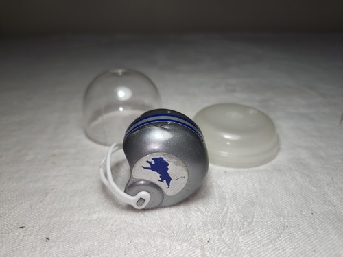 Vintage Detroit Lions Gumball Mini Football Helmet and Shell NFL 1970s - Picture 3 of 6