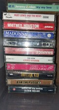 Lot Of 38 Vintage Popular Used Pop,R B Top40 Cassette Tapes