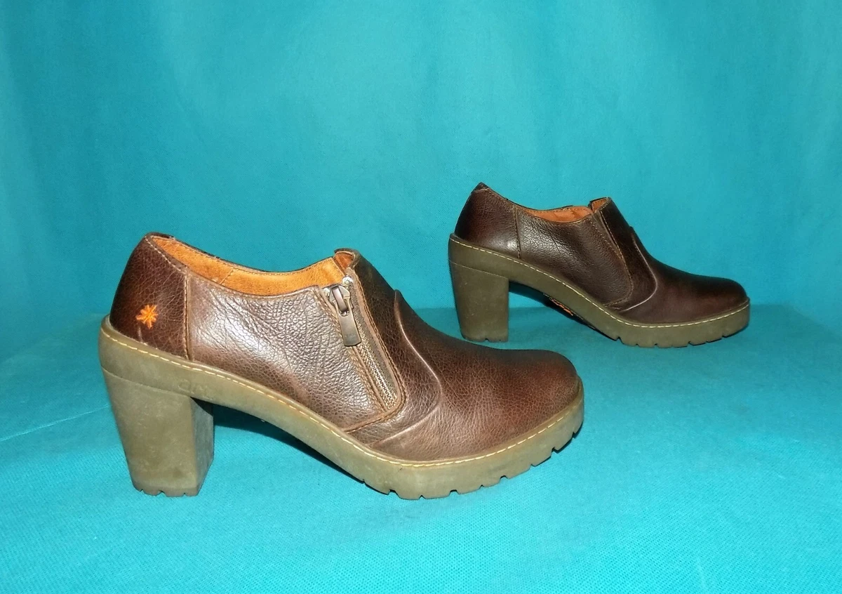 Bottes De Neige Art Heathrow Pour Femme - Marron Cuir - Taille 38 EU - NEUF Avec Emballage