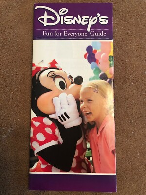2012 Walt Disney World DISNEY'S Fun Everyone Guide 