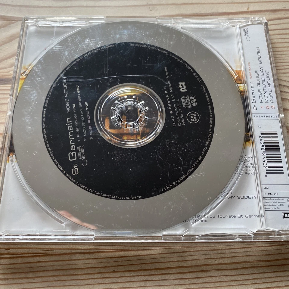 St Germain – Rose Rouge Single CD 2000 - Bild 2 von 2