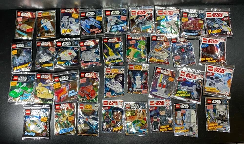 LEGO Star Wars Foil Pack UK/AU Magazine Exclusive RARE Sets