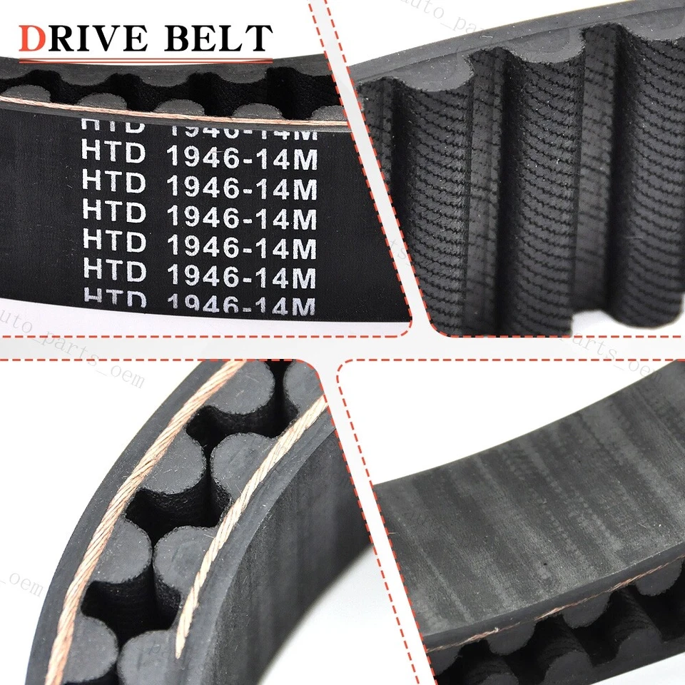 Correa de transmisión trasera para 40024-97 139T 1-1/2" Harley Davidson FLT FLHT FLHR 97-03 Foto 4 de 4