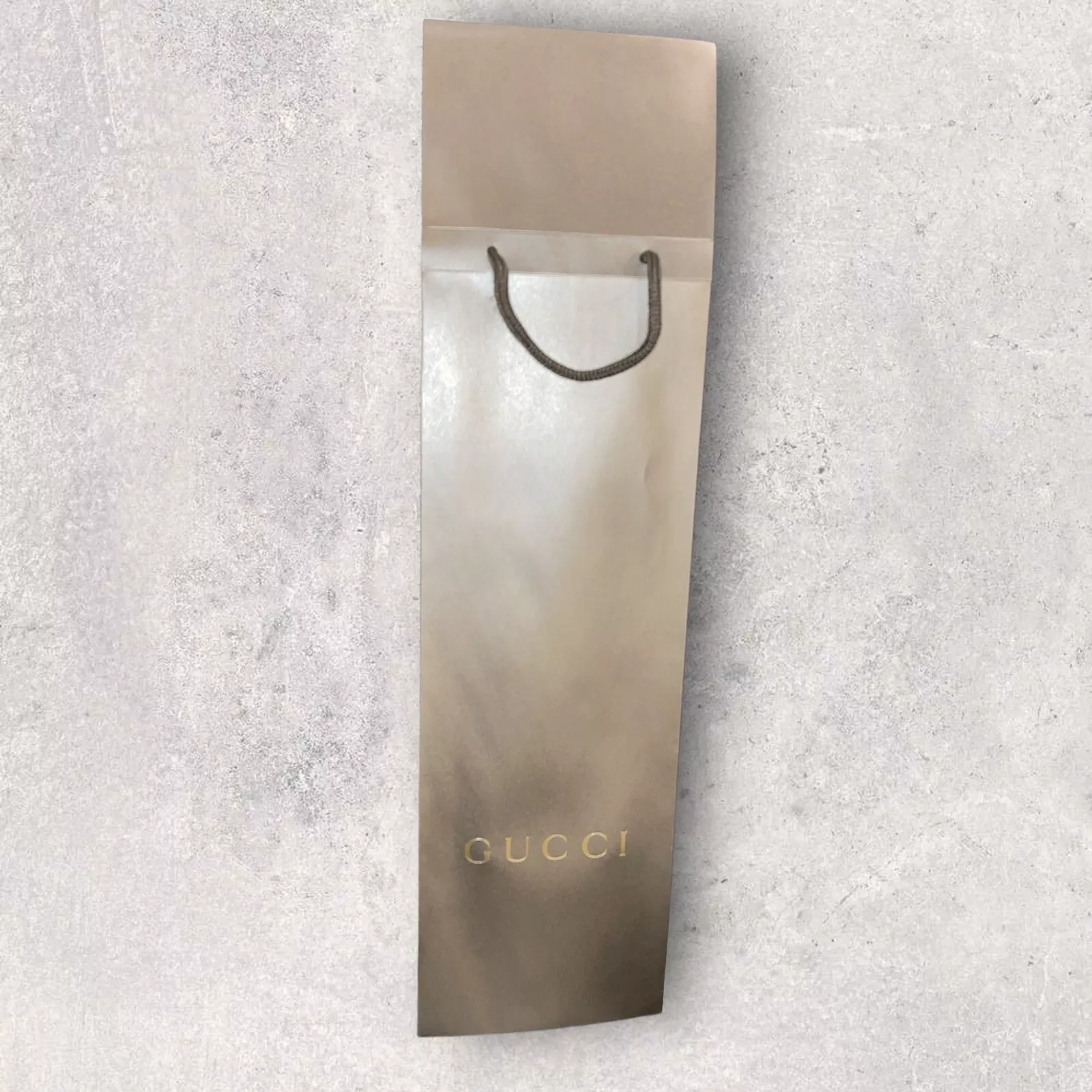 *50 QTY* enveloppe sac cadeau en or GUCCI (AUTO SCELLÉ) pour accessoires, cadeaux, etc.