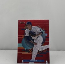 2025 Topps Finest - Uncommon Edwin Díaz #149 Red Refractor 2/5
