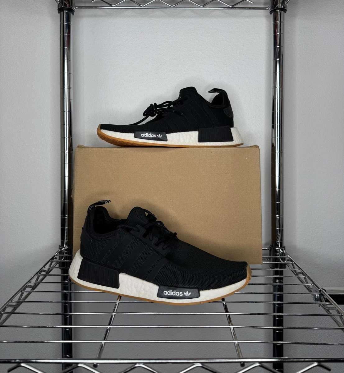 adidas NMD_R1 Black Gum | eBay