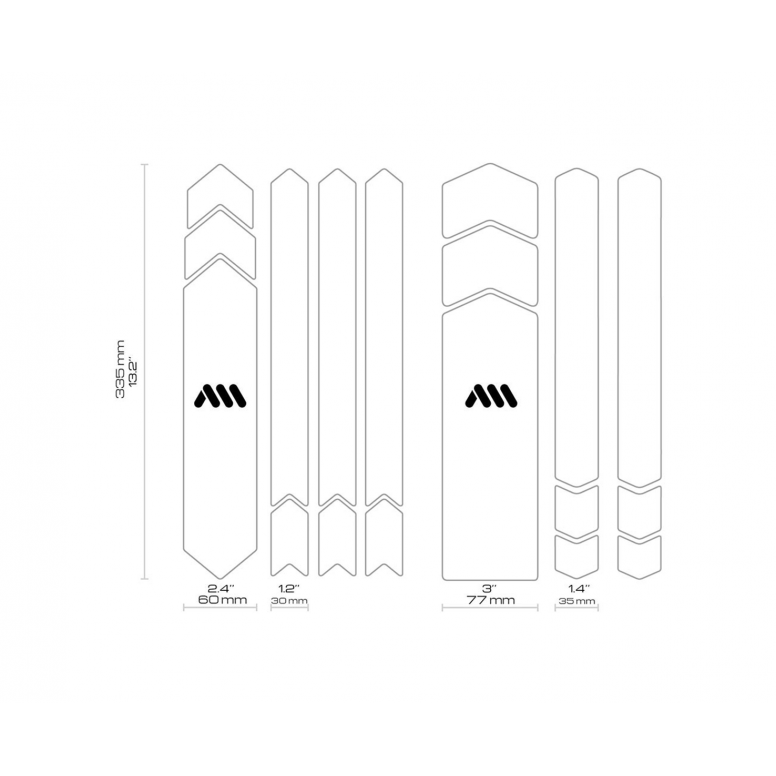 All Mountain Style Frame Guard Full Clear | eBay UK
