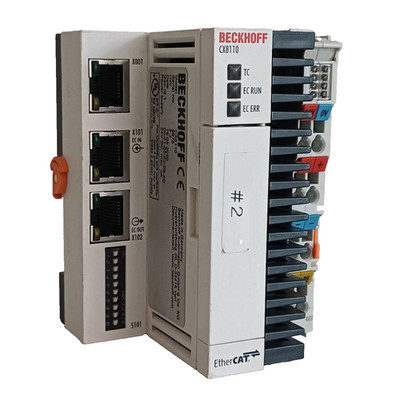 Beckhoff CX8110 EtherCAT PLC Embedded PC 24V DC Industrial Controller warranty
