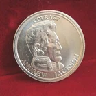 Half Ounce Liberty Lobby Andrew Jackson Silver Round 1978 240 Grains .999 Silver