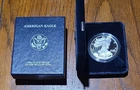 2005-W Proof $1 American Silver Eagle Coin Box OGP