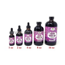 Hemp Seed Oil - 100 Virgin Cold Pressed - Premium Quality
