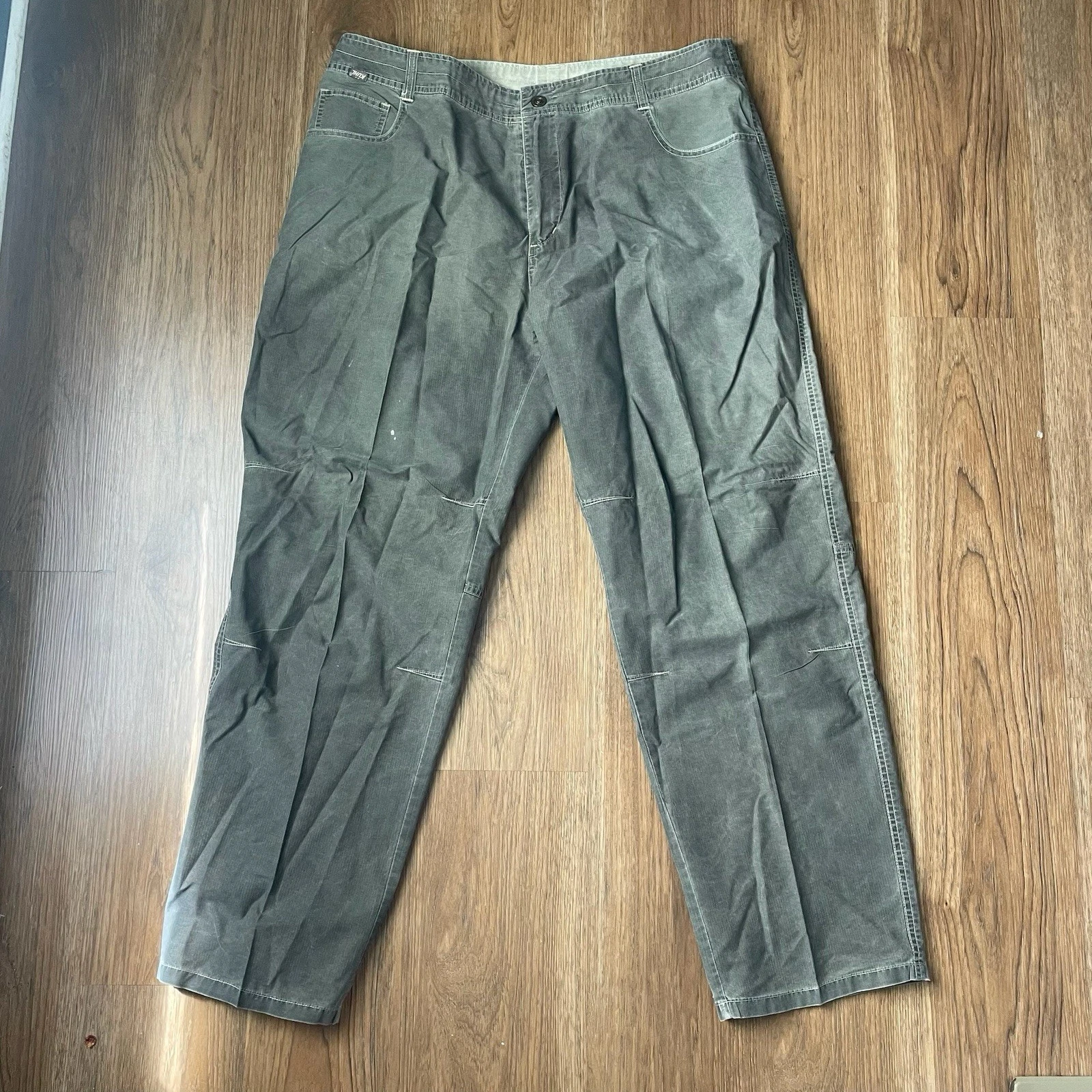 Kuhl Dry Pants Men Evaporative Technology 38x30 Olive Green Outdoor Light Hiking