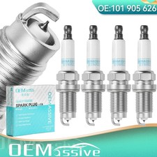 4 x Zündkerzen Für VW Golf MK5 MK6 Passat B6 B7 Tiguan Audi A1 A3 101 905 626