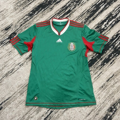 Mexico 2009-2010 World Cup Home Adidas Jersey Men's Size Medium