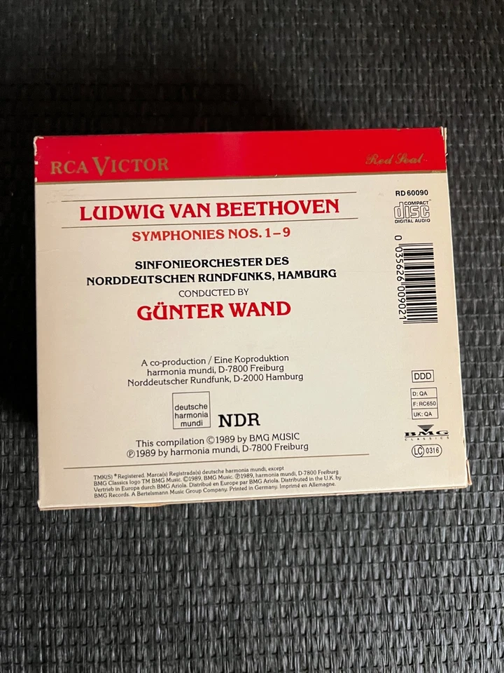 Günter Wand Collection: Beethoven | 6-CD-Box | CD 💿 1183 - Bild 3 von 4