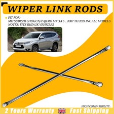 Front Wiper Linkage Repair Kit for Mitsubishi Shogun Pajero 2007-2021 RHD 2 Rods