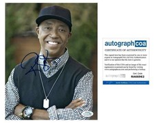 Russell Simmons Autograph Autographed 8x10 Photo Def Jam Records Hip-Hop Rap ACO