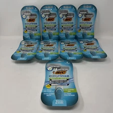 BIC EasyRinse Anti-Clogging Women's Disposable Razors 9 Packs