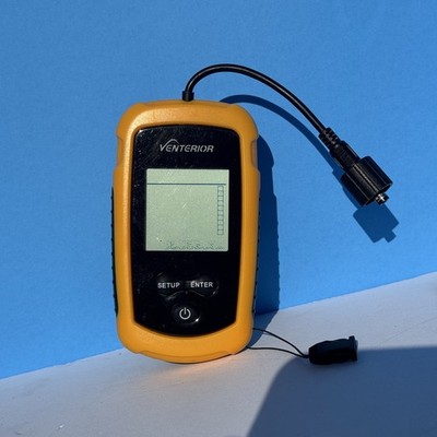 Portable Fish Finder Handheld Transducer Kayak Fish Finders Water Sensor Depth