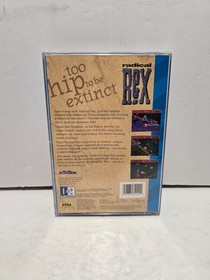 Rare Radical Rex Sega CD Complete in Box CIB