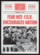 2014 Panini Golden Age Headlines Franklin D. Roosevelt #3