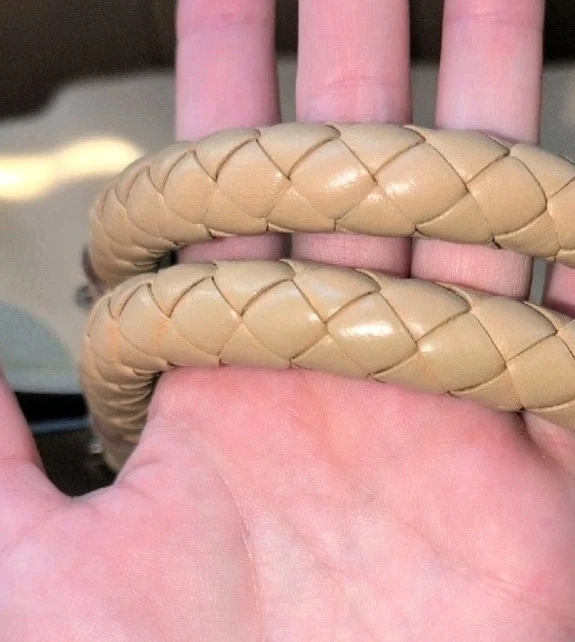 Bolso de Mano Prada XL Vitello Daino Beige Foto 3 de 4