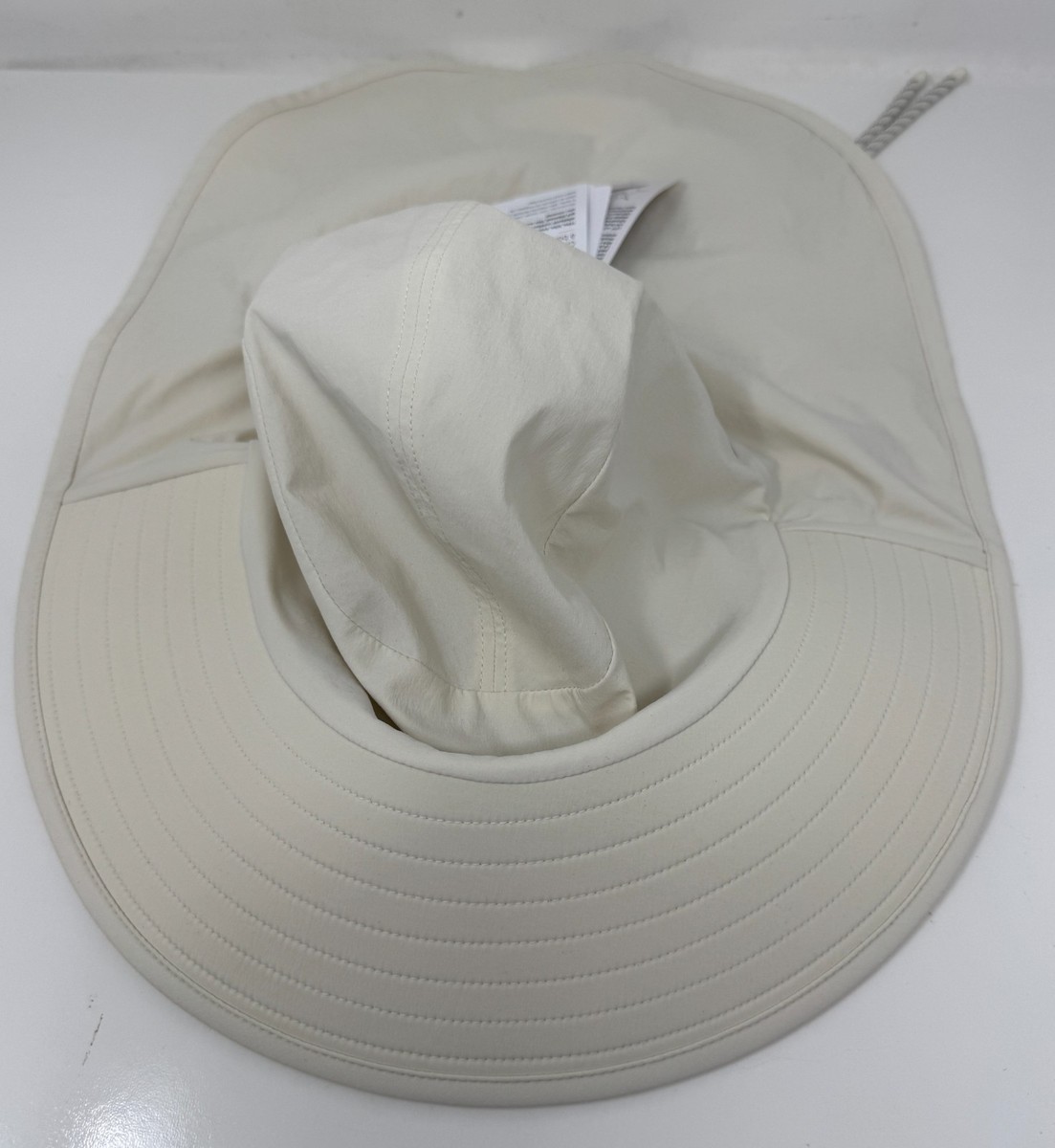 Lululemon ALL SPORT WIDE BRIM HAT Light Ivory SIZE L/XL | eBay display picture 3