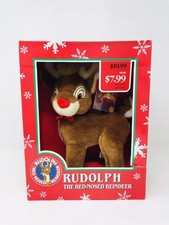 Rudolph The Red Nosed Reindeer Plush Christmas By Applause
