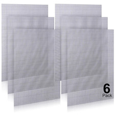 6 Pack 12 8 Inch Wire Mesh Screen, 1Mm Hole 20 Mesh 304 Stainless Steel Mesh Scr